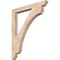 Ekena Millwork Legacy Slat Smooth Bracket, Douglas Fir, 3 1/2"W x 36"D x 42"H BKT04X36X42LEC06SDF - alternate 1